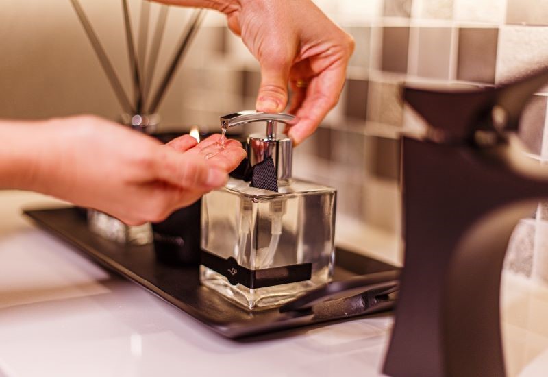Sabonete Perfumado Para Banheiro e Lavabo de Chá Verde